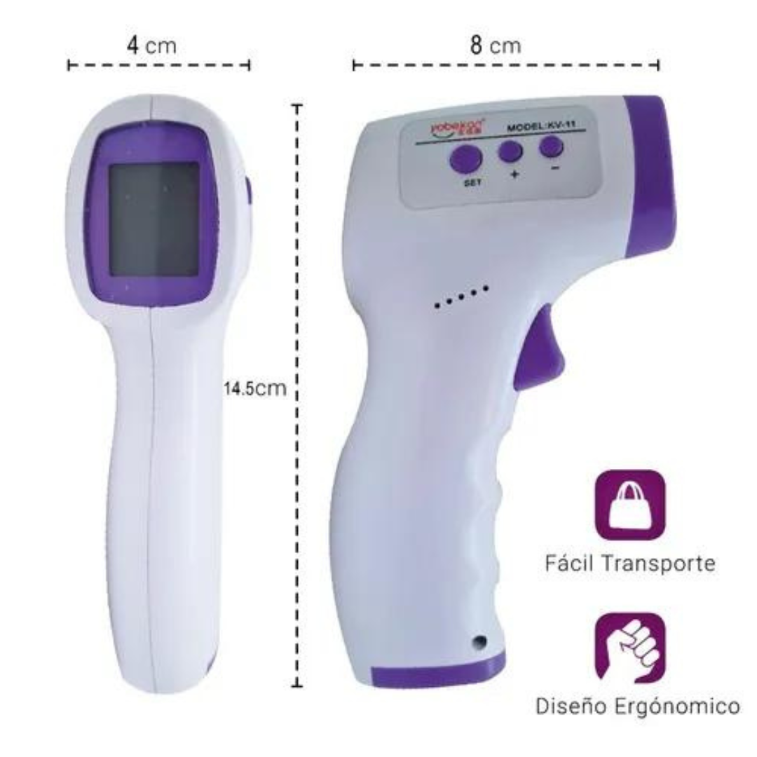 Termómetro Digital Infrarojo Sin Contacto