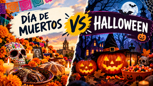 DÍA DE MUERTOS  VS  HALLOWEEN