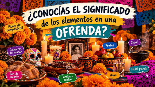 ¿Conocías el significado de los elementos en una ofrenda?